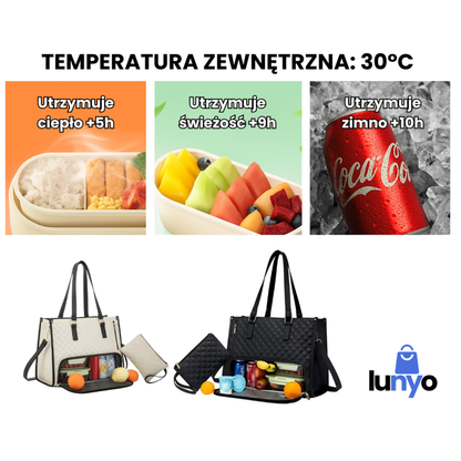 Belvona™ – Pojemna Torba z Termiczną Kieszenią